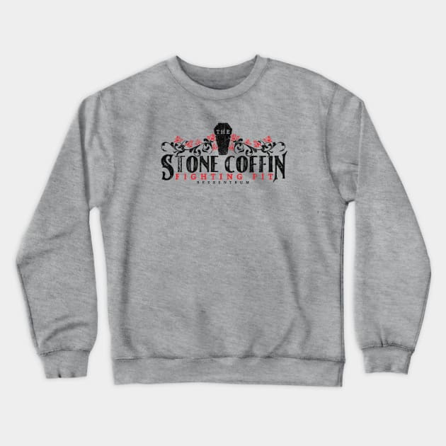 The Stone Coffin Fighting Pit (Variant) Crewneck Sweatshirt by huckblade